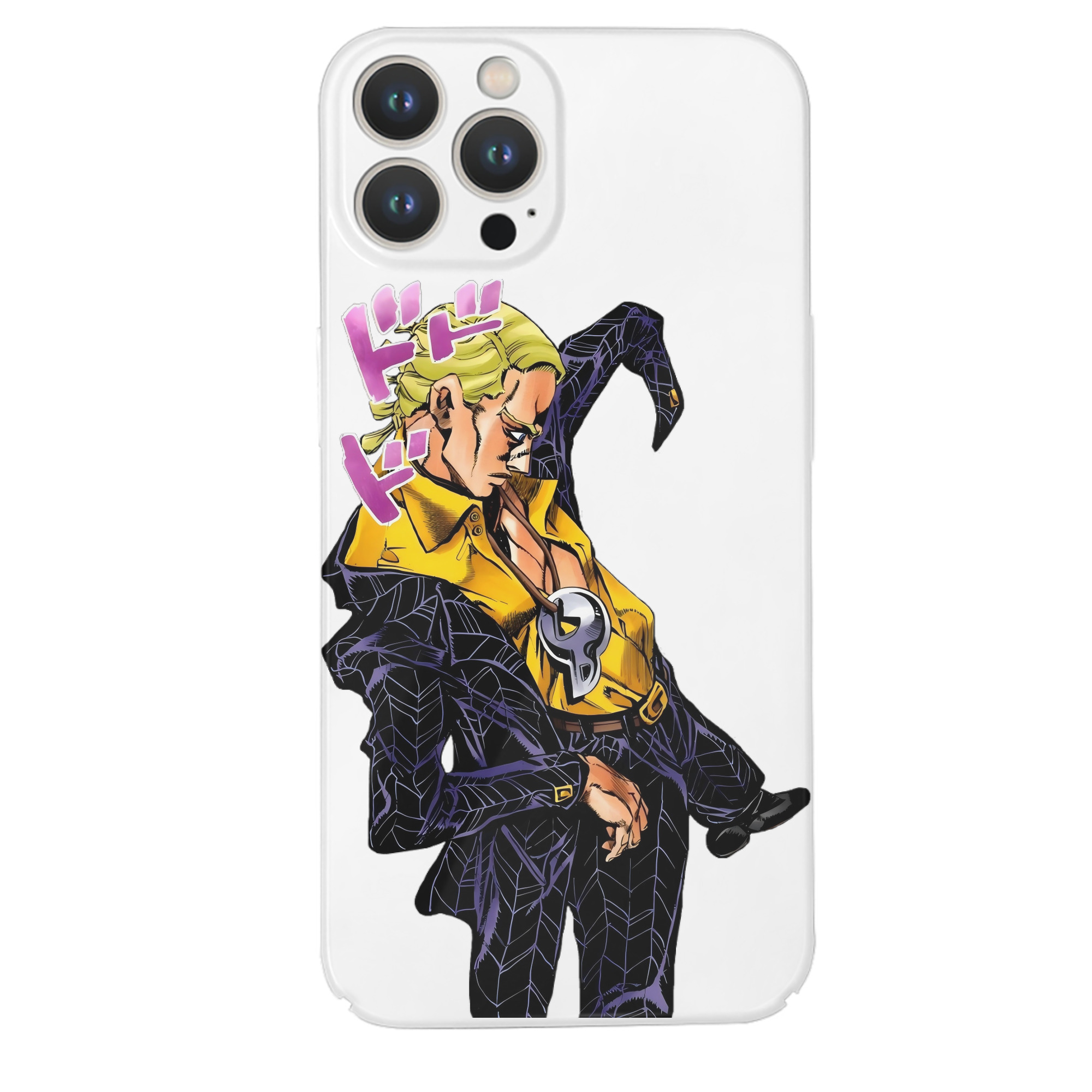 （画像用） ジョジョの奇妙な冒険 プロシュート JoJo's Bizarre Adventure Prosciutto 【iPhone 14シリーズ対応】ハードケース